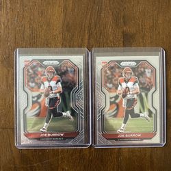 Joe Burrow Prizm Rookie Card Lot 🔥