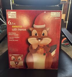 6.5’ Christmas Chipmunk 🐿️ Blowup Decoration