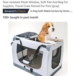 Foldable Dog Carrier/Crate