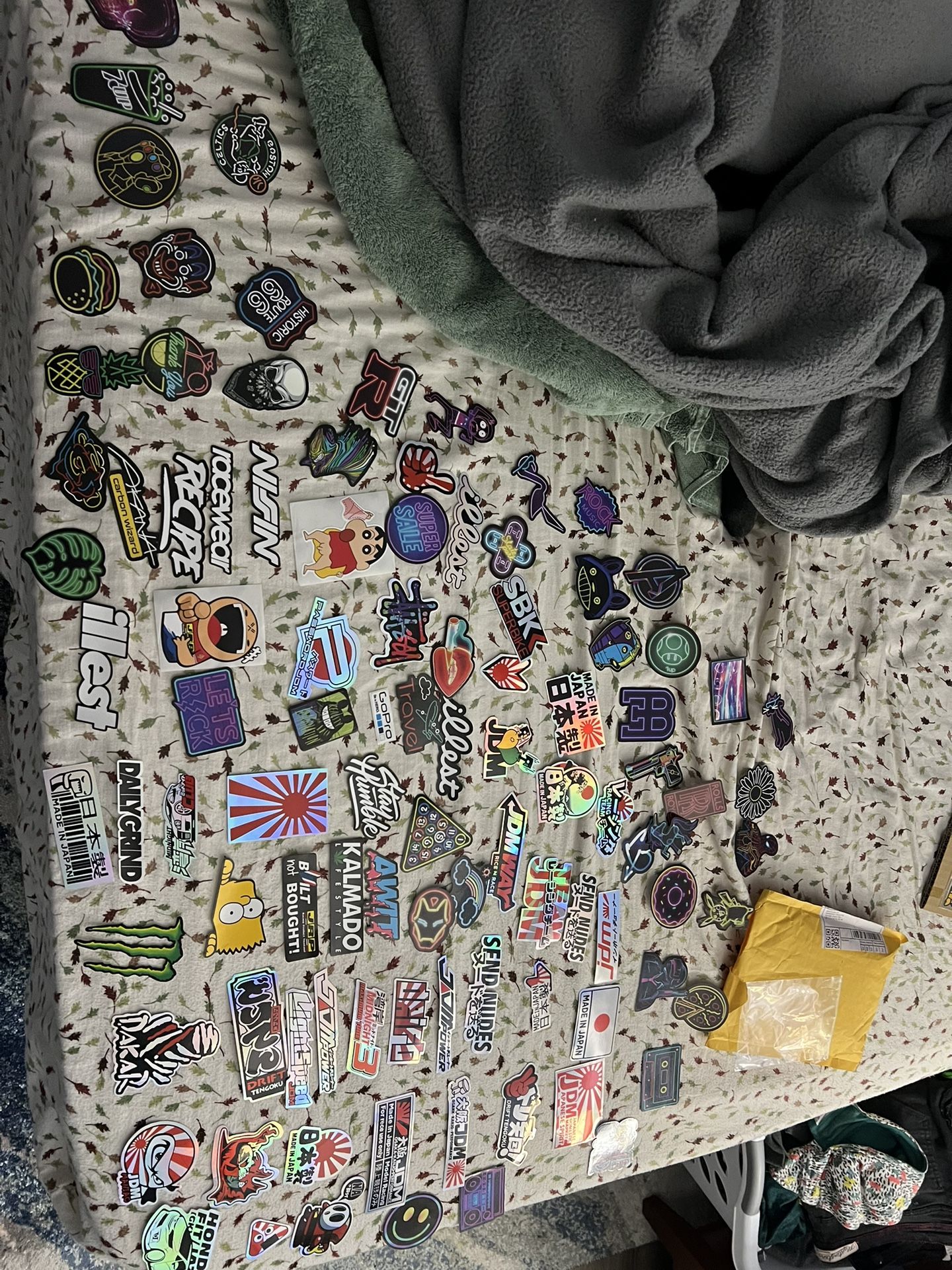 stickers $3 each 