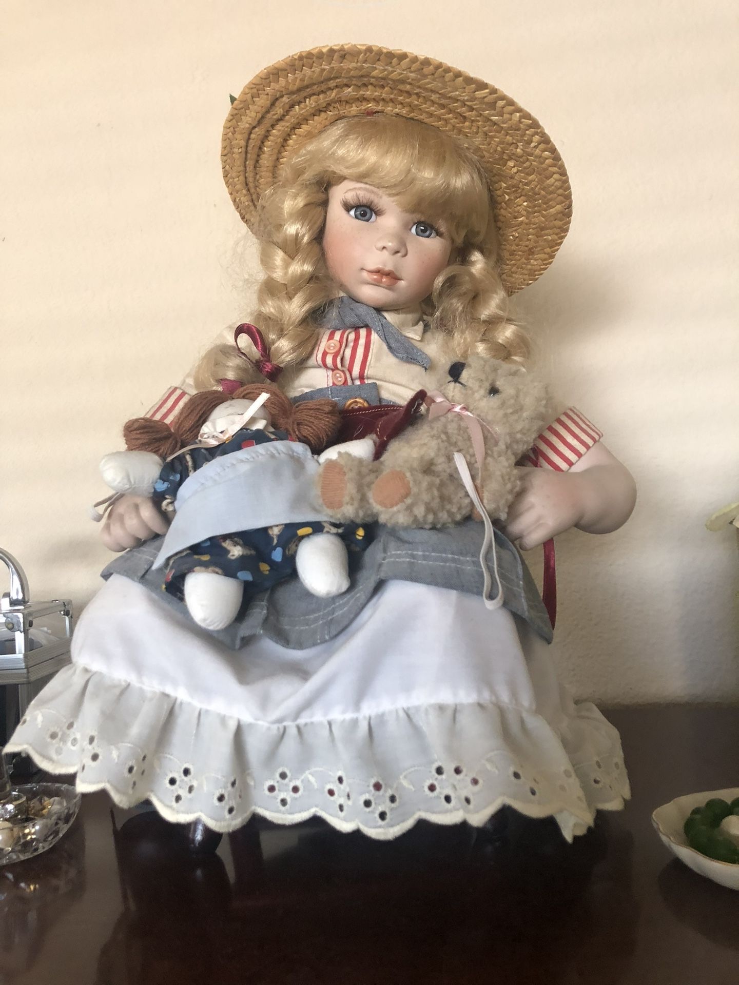 “EMILY”. Porcelain doll