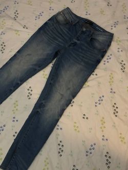 Mens Skinny Purple Jeans