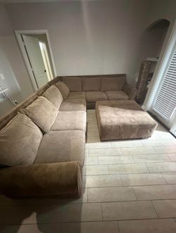 Oversize sectional