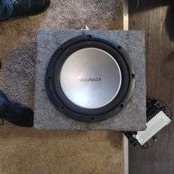 Kenwood 12" sub