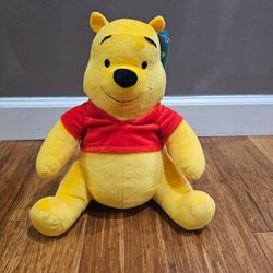 New Disney Winnie the Pooh Plush Stuffed Animal Classic Yellow Bear