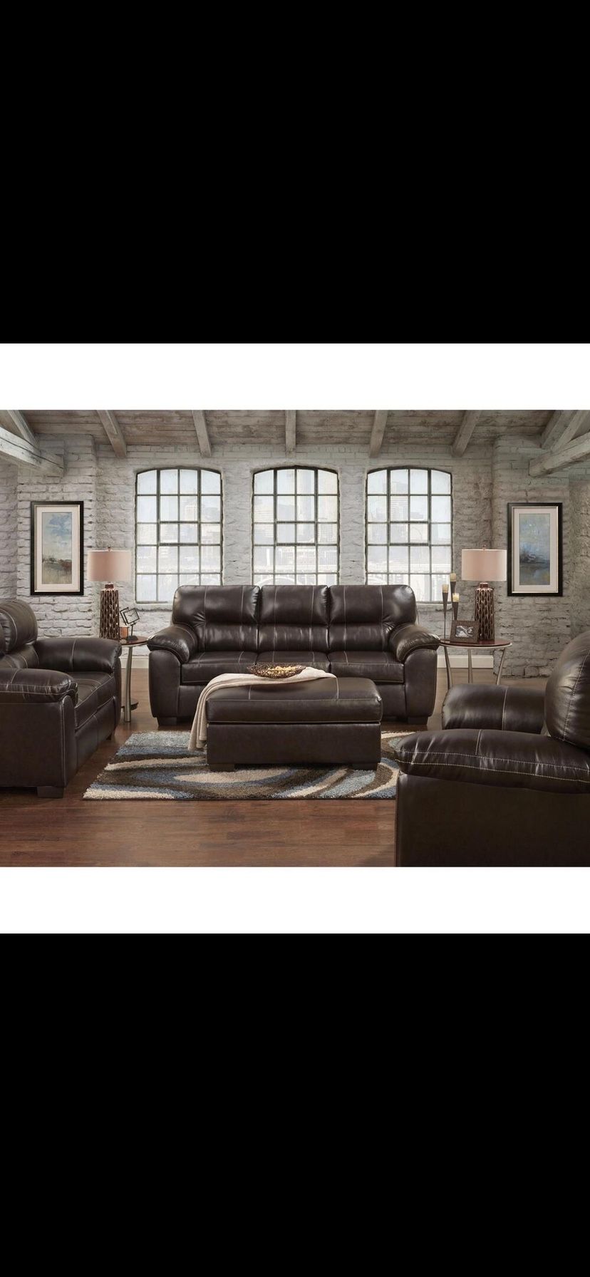 Leather Couch Sectional