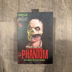 In Hand, Brand New, Never Opened NECA TMNT Teenage Mutant Ninja Turtles - Universal Monsters - Casey Jones as The Phantom - 7” Action Figure