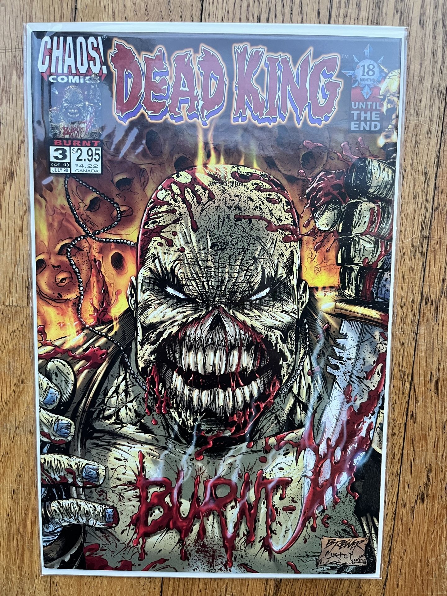 Dead King Chaos Comics #1 Through #4
