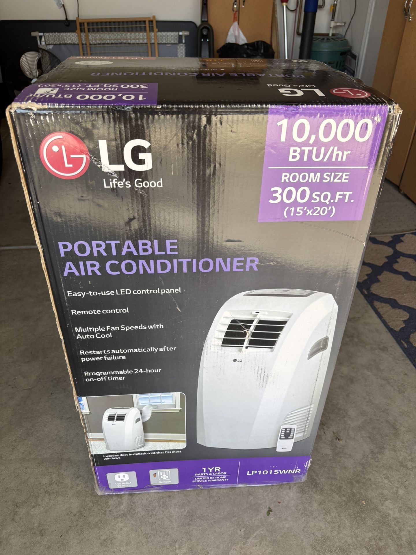 LG Portable Air Conditioner, New