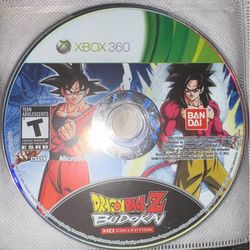 DRAGON BALL Z BUDOKAI HD COLLECTION / XBOX360