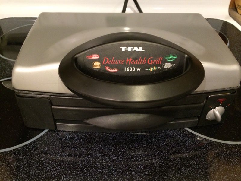 tandpine krølle TVsæt T-Fal Deluxe Health Grill for Sale in Wake Forest, NC - OfferUp
