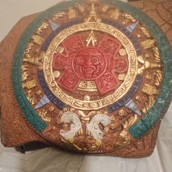 Aztec hecho en México free hanging clay