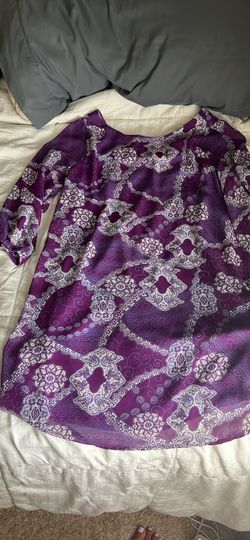 Purple cowgirl dress