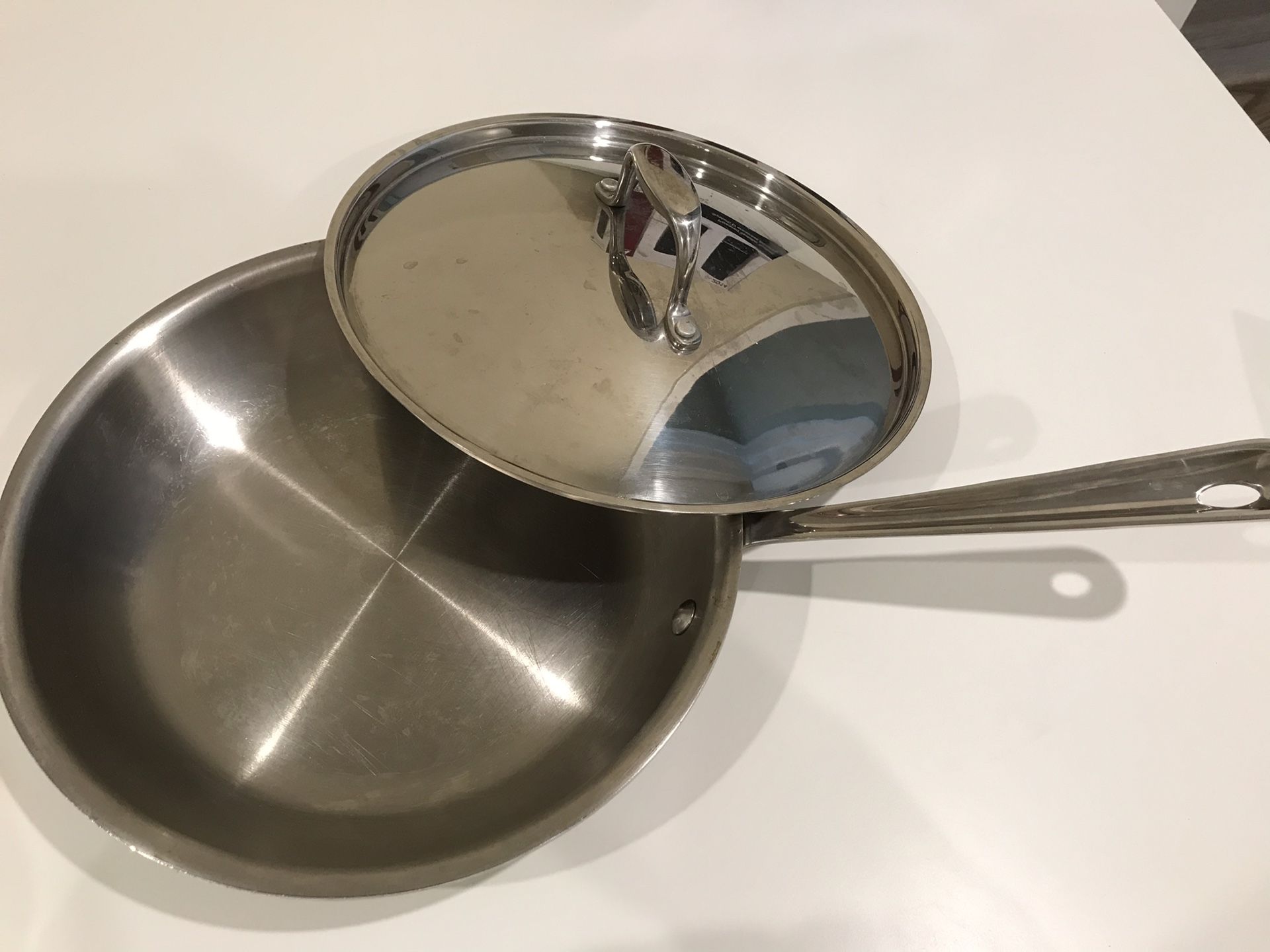 Pan w/ Cover & Cup for free
