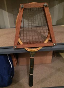 Old tennis rackets