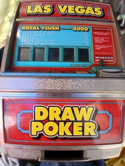vintage  "Las Vegas Royal Flush 5000" electronic tabletop Draw  poker