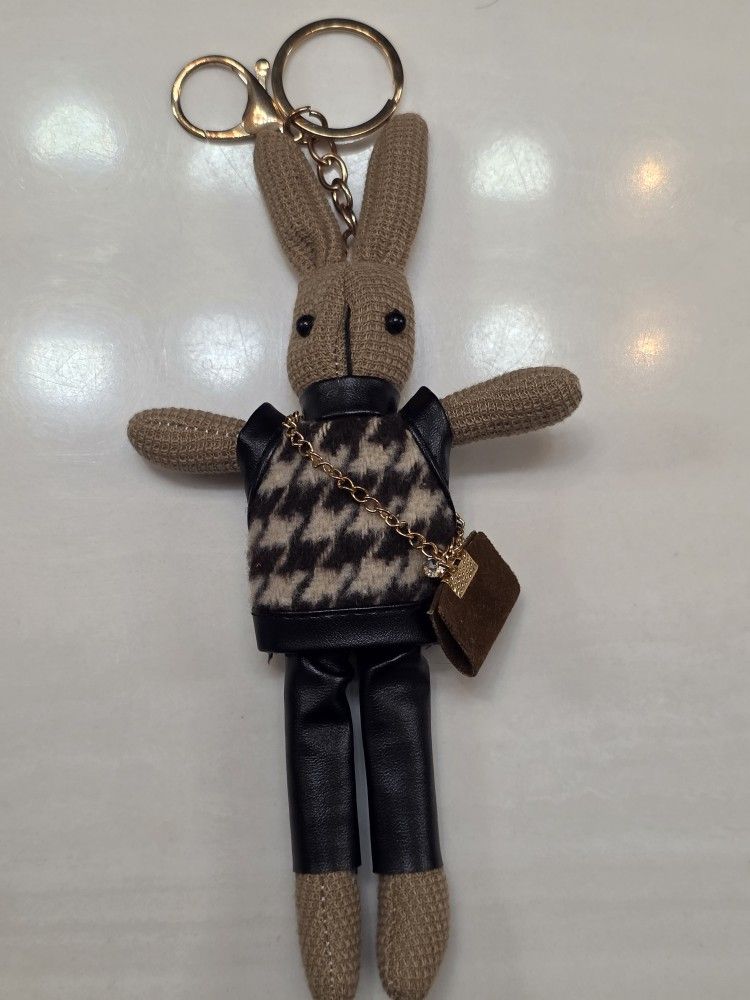 Small Bunny Bag Charm / Bag Accessory / Purse Accessories
