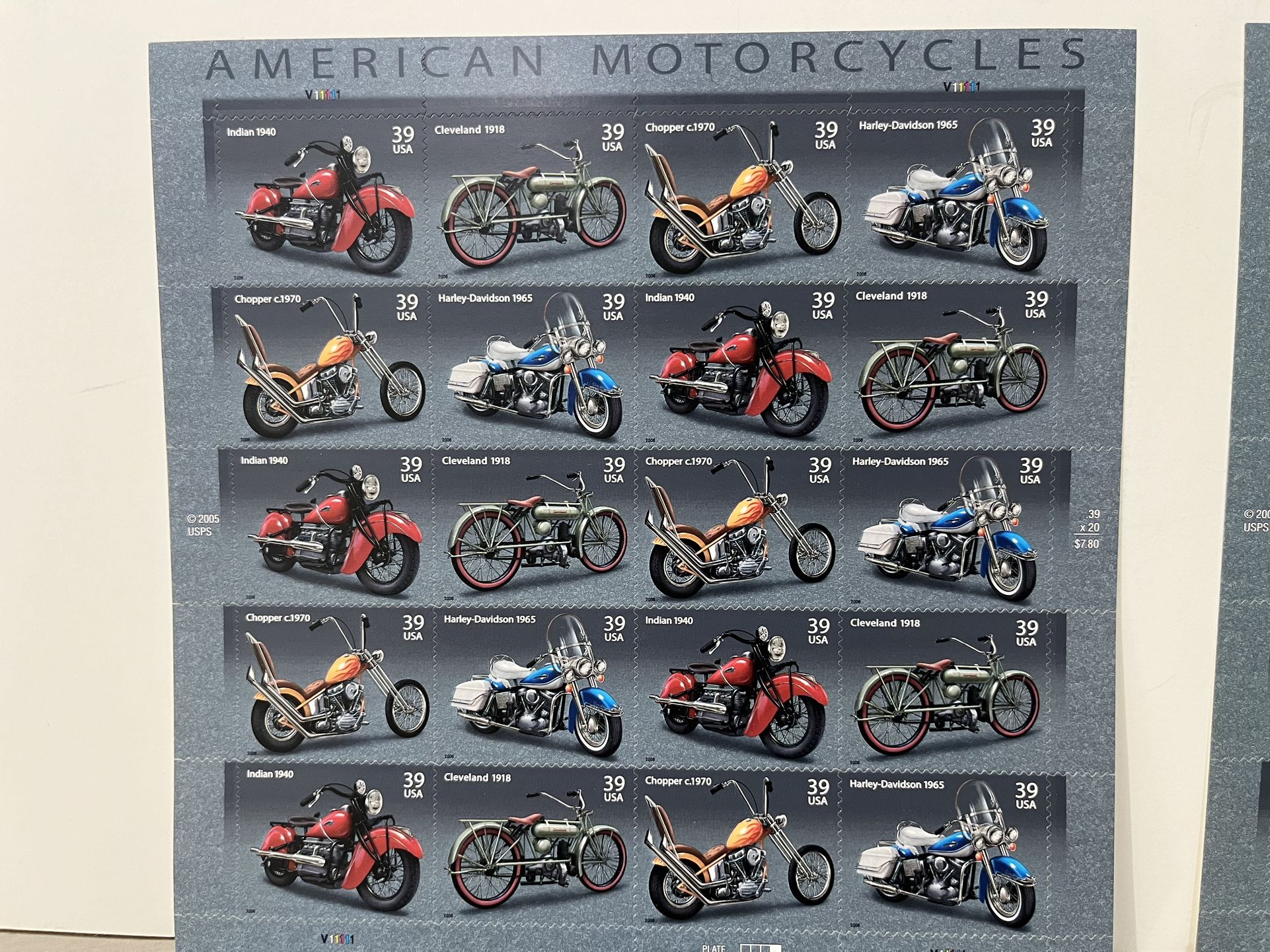 Harley stamps 2003