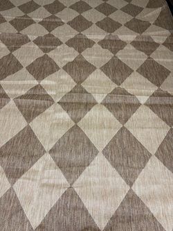 New nuLOOM Sabina Brown Trellis Power Loomed Indoor/Outdoor Area Rug, 9' 6" x 12'