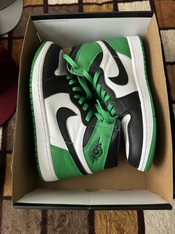 Jordan 1 Lucky Green Size 9