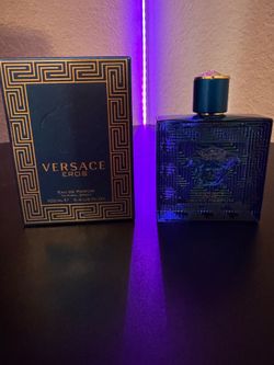 Versace Eros Eau de Parfum Spray Regular Size 100ml / 3.4 fl oz