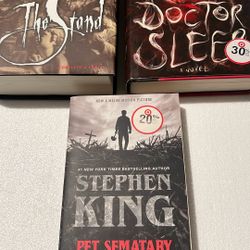 Stephen King (The Last Stand, Doctor Sleep, Pet Sematary)