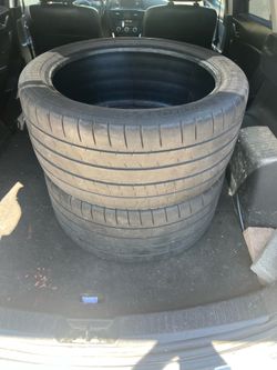 Michelin Pilot sport 265/35/18 Tires
