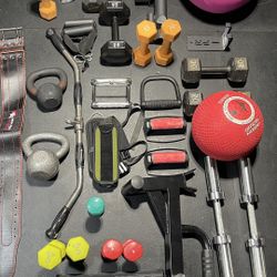 GYM AND EXERCISE STUFF 