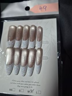 Press on nails 2 for 5 or $3 a piece