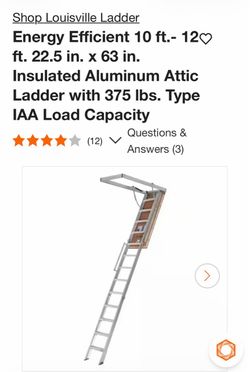 New Attic Ladder