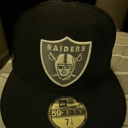 Raiders fitted hat