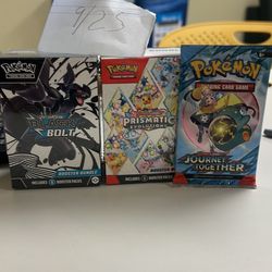 Sealed Pokemon Cards! (Prismatic And Black Bolt) BONUS IF BUY BOTH