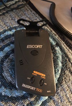 Radar escort 7500