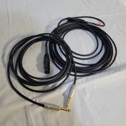 MOGAMI XLR & Guitar Cables (2 cables)