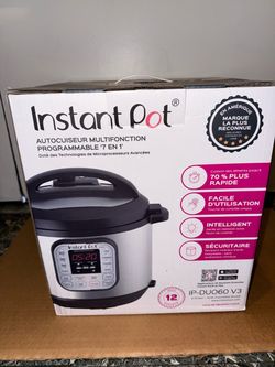 Insta pot 7 in 1 use programmable pressure cooker