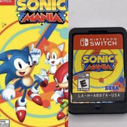 Sonic Mania Plus Video Game - Nintendo Switch Cartridge Only