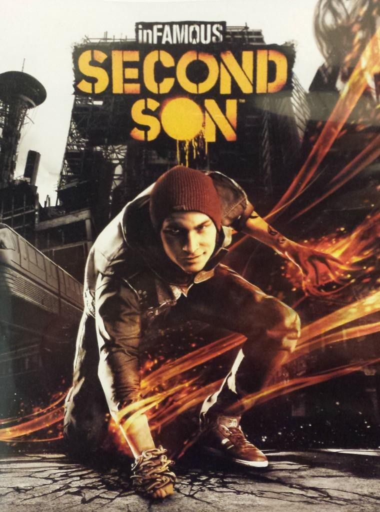 Official Infamous Second Son Delsin Promo Poster