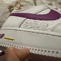 Nike Air Force 1 Lakers Purple White