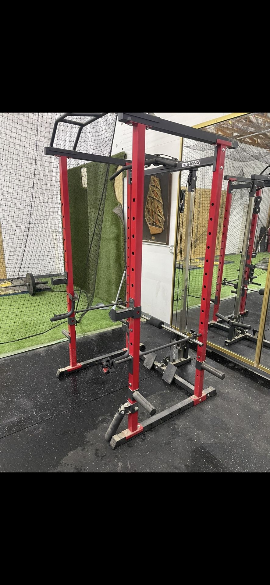 Power Rack With Cables