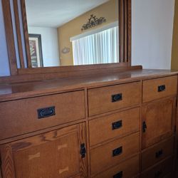 Large Dresser and mirror 