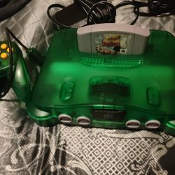 Nintendo Jungle Green N64 