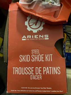 Snow Blower Skid Shoe Kit Ariens