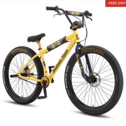 SE Bikes Beastmode Ripper 27.5”+ BMX Bike Yellow 