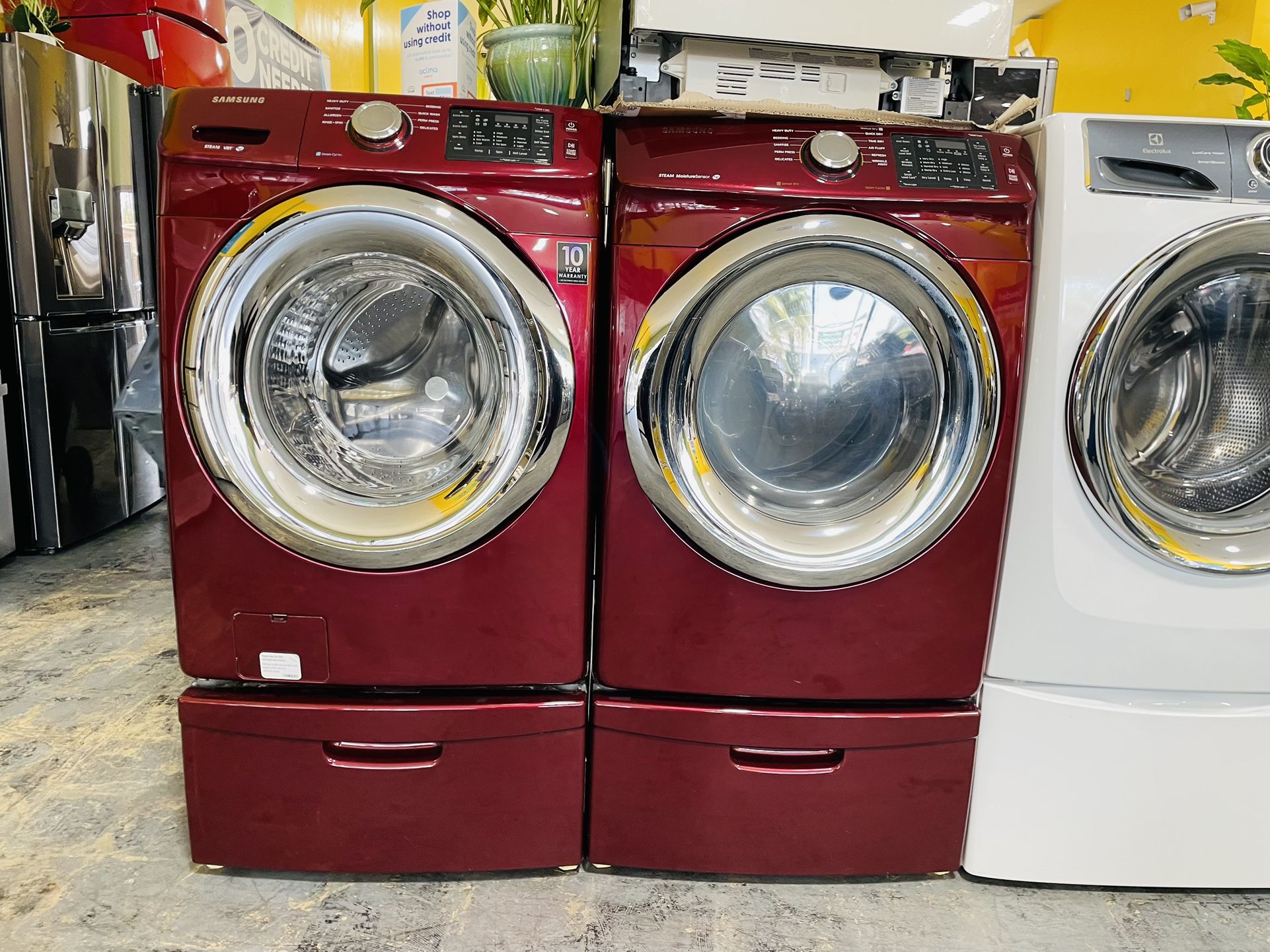 Washer And Dryer Finance Available 