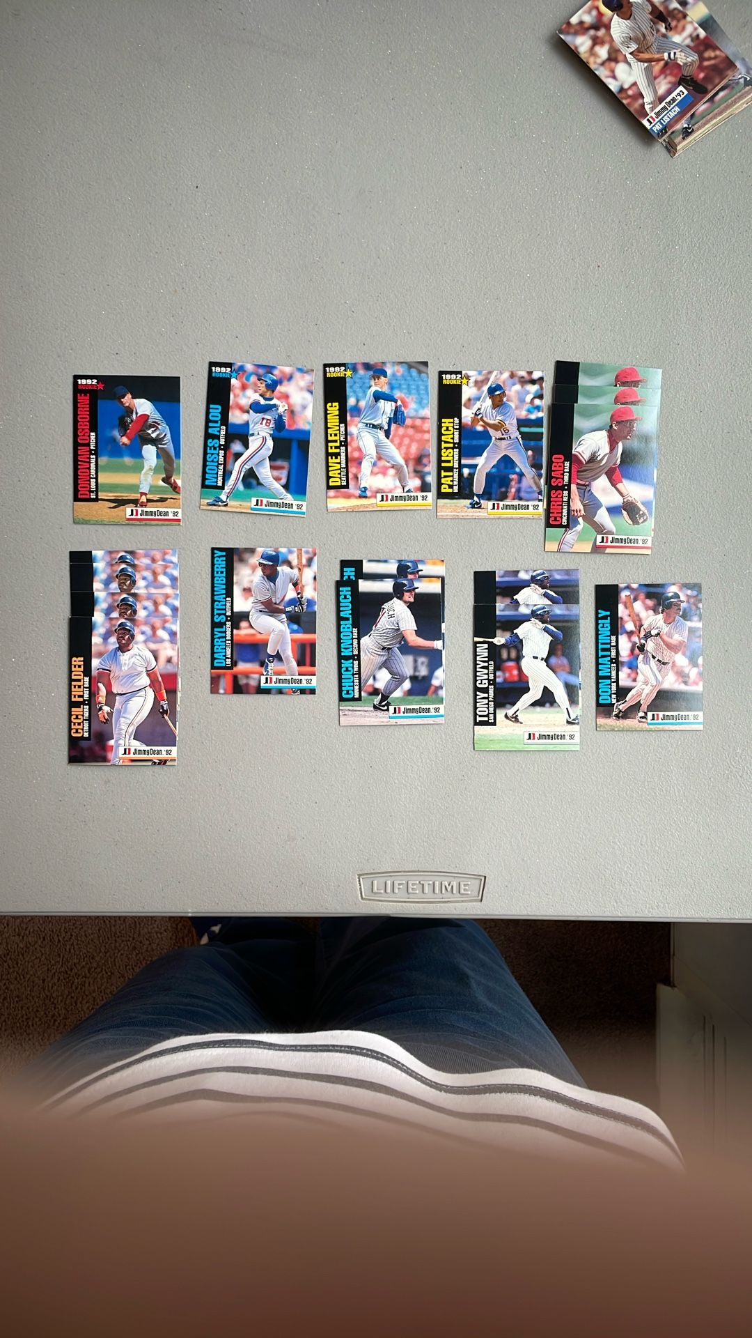 1992 Jimmy Dean Baseball Cards