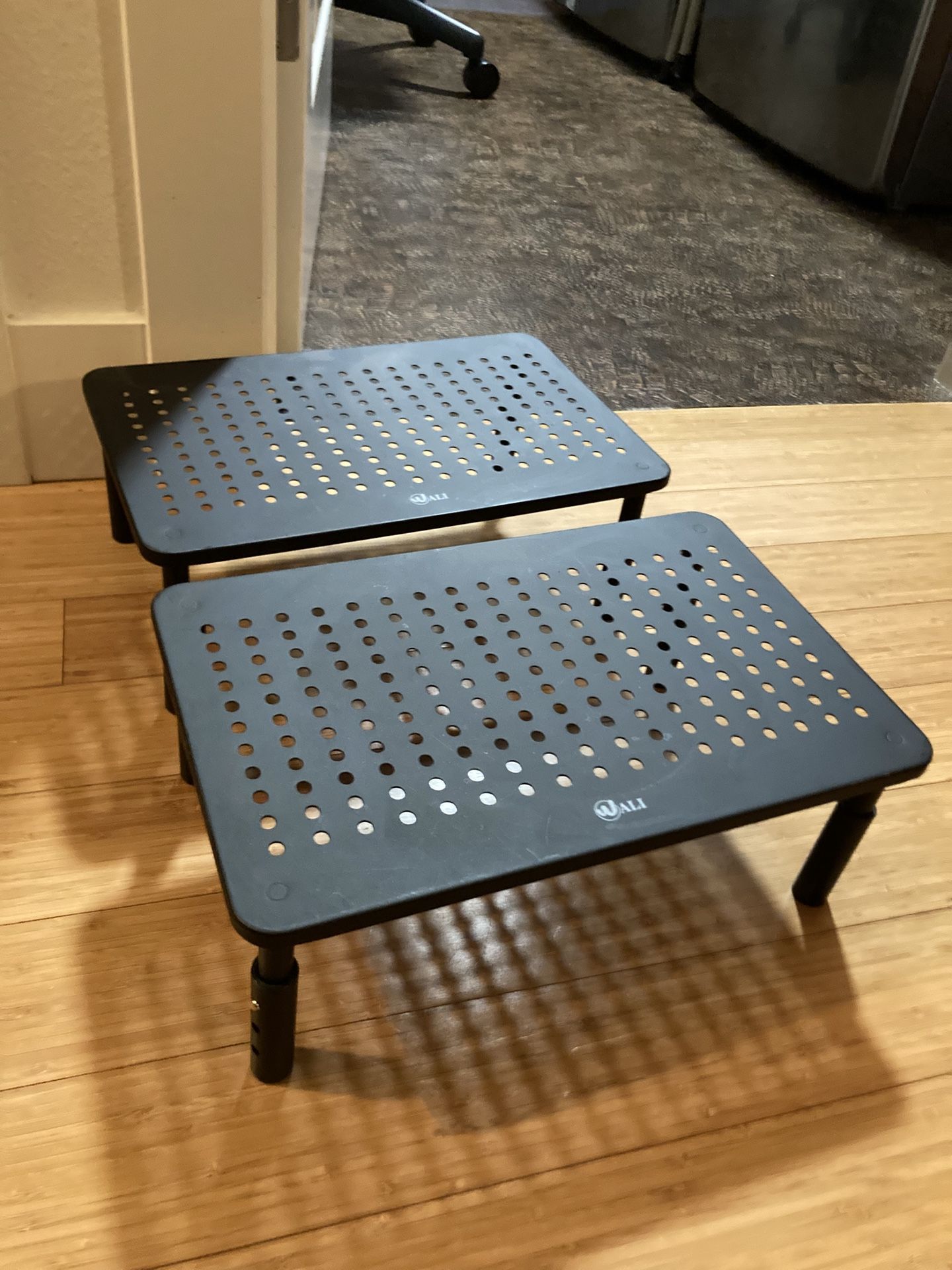 2 Monitor Stands Adjustable
