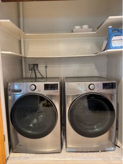 Lg smart washer and dryer electric front loading