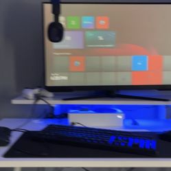 Xbox And Monitor For Sale