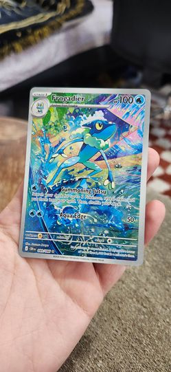 Frogadier illustration tcg #89 Chaos Rising
