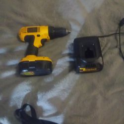 DeWalt Drill And Charger 